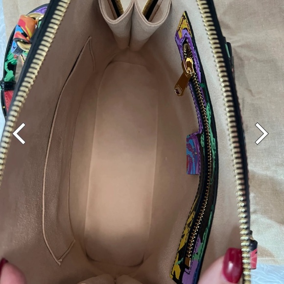 Gucci 1955 Horsebit x Ken Scott New Shangai Calfskin Jenny Floral Print Small Ho - Picture 11 of 13